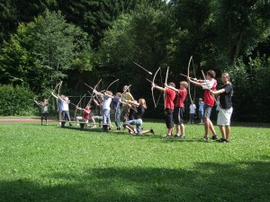 Holzbogen- sommerprojekt THG